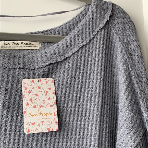 Free People North Shore Thermal Knit Tunic Top - Picture 6 of 9